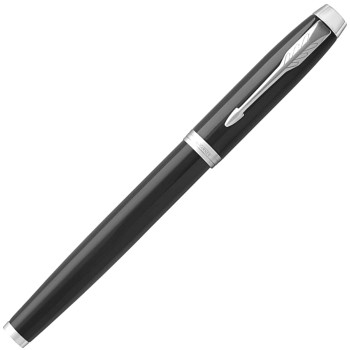 Набор Parker 2020: ручка перьевая Parker IM Core F321, Black CT (Перо M) + чехол для ручки
