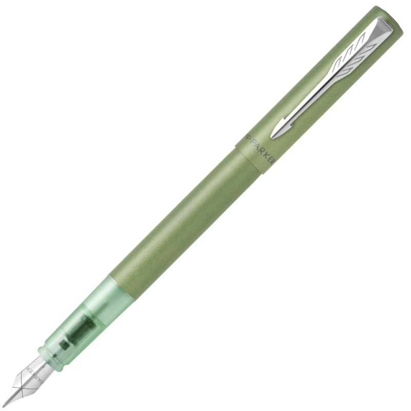 Ручка перьевая Parker Vector XL F21, Green CT (Перо F)