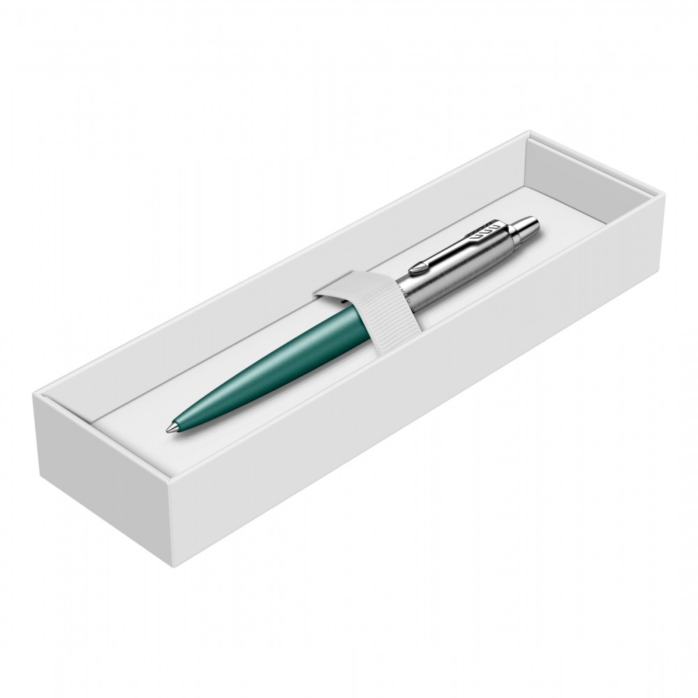 Подарочный набор: Ручка шариковая Parker Jotter XL K69 Greenwich, Matte Green CT + Ежедневник Green GS